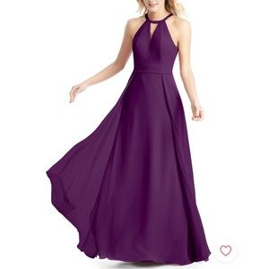 Azazie Melinda bridesmaid dress (Grape, size A4)